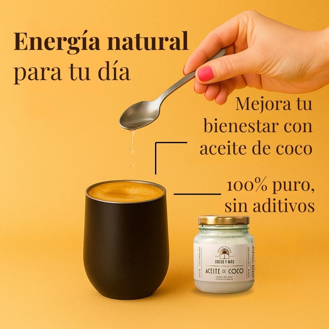 Aceite de Coco 100% Natural – ¡Llévate 1kg + 100ml como obsequio! 🥥✨