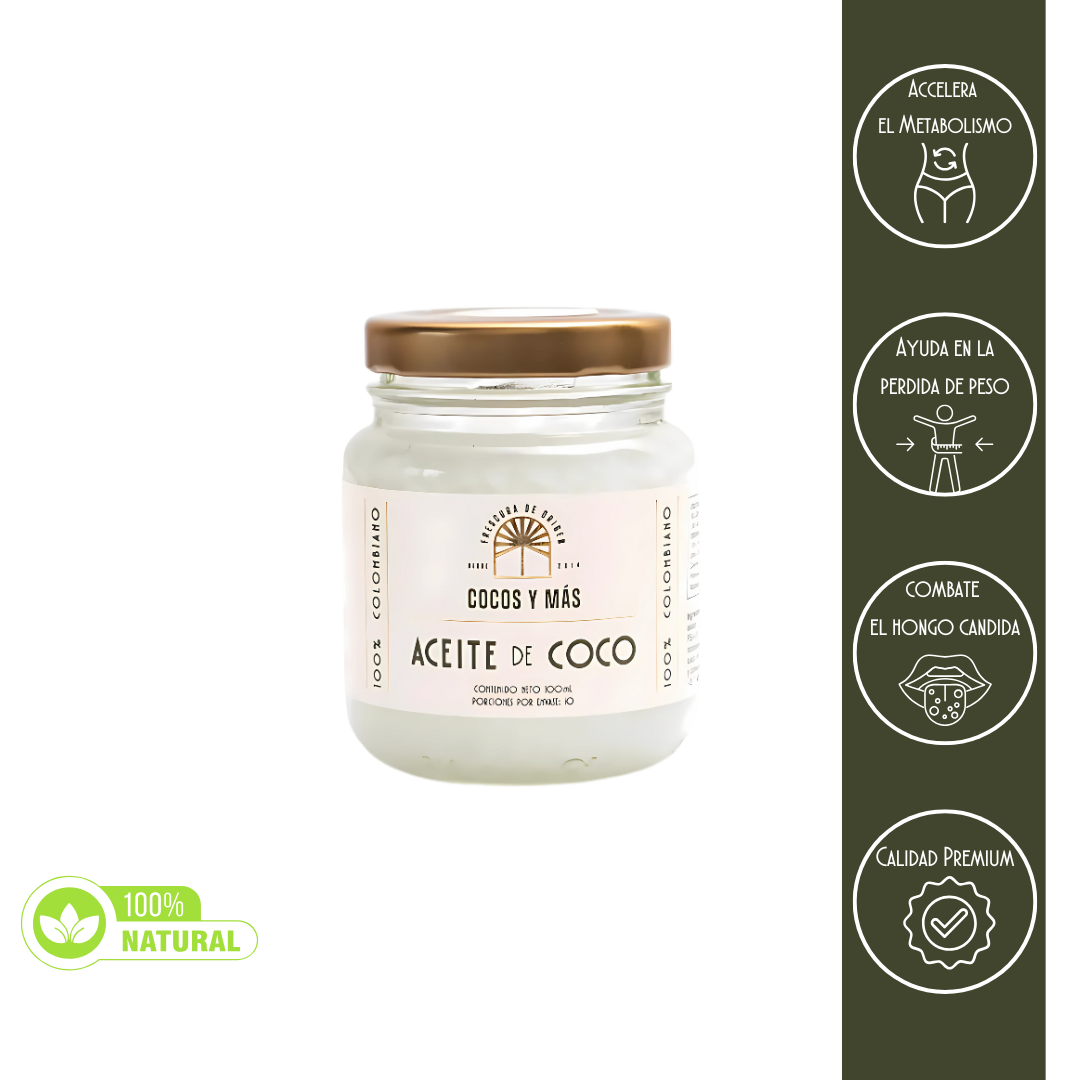 Aceite de coco 100mL