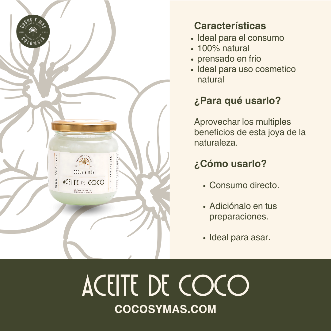 Aceite de coco 100mL